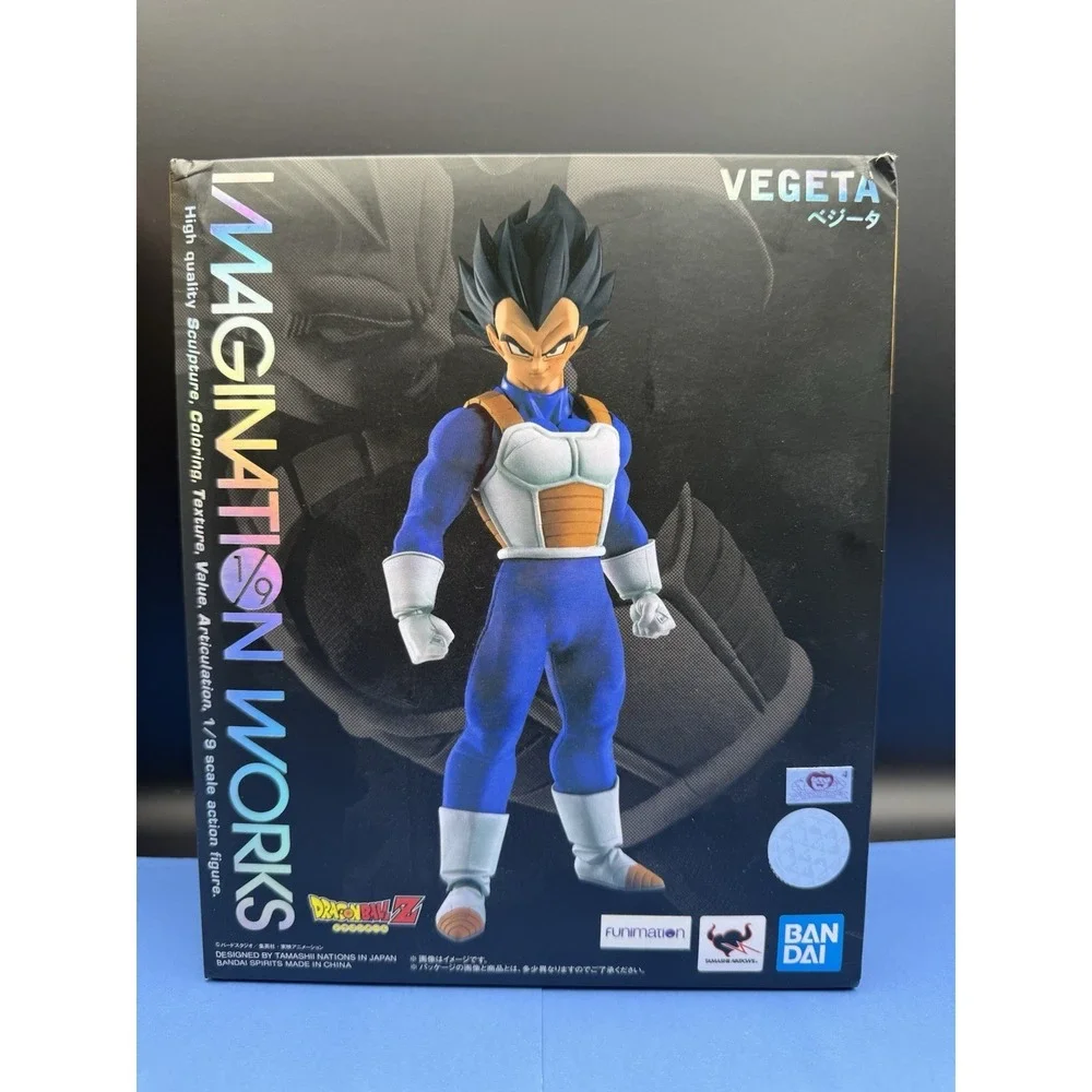 Bandai‎ Spirits Imagination Works Dragon Ball Z Vegeta Action Figure Brand New
